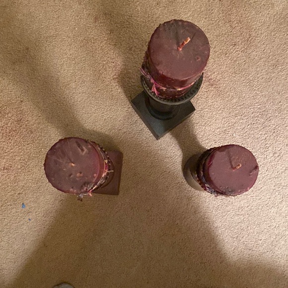 Country House Candle Pedestal’s - Picture 2 of 6